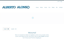 Tablet Screenshot of albertoalonso.com
